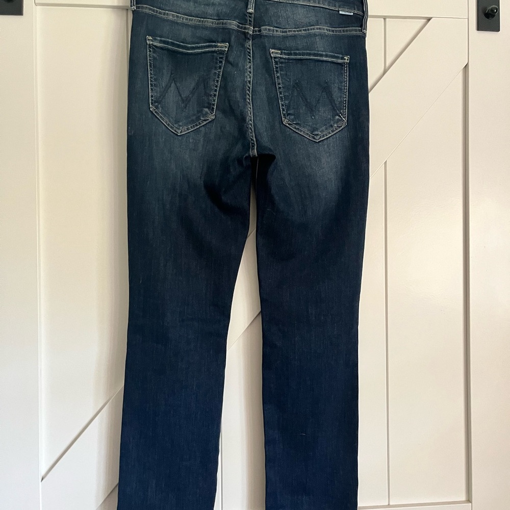 MOTHER denim straight leg jeans